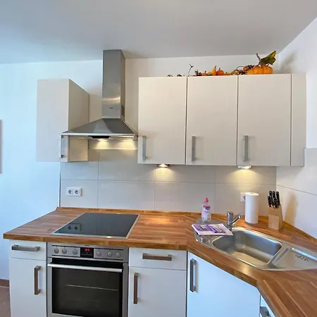 아파트 Haus Meeresblick A 3 04 Ostseekiesel Mit Balkon 바베