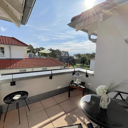 Haus Meeresblick A 3 04 Ostseekiesel Mit Balkon 아파트 바베